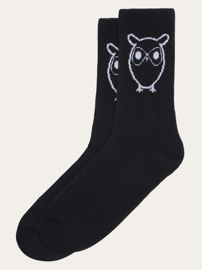 KnowledgeCotton Apparel Underwear And Socks 1pack Tennis Sock Black Jet 8211 Men KnowledgeCotton Apparel Underwear And Socks 1pack Tennis Sock Black Jet 8211 Men