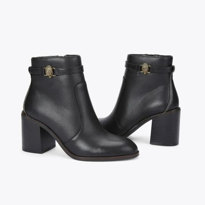 Kurt Geiger Boots Shoreditch Block Ankle Boot Black 8211 Women