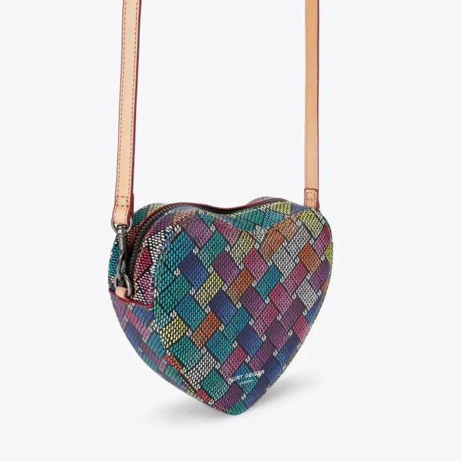 Kurt Geiger Crossbody Bags Camden Heart Cross Body Bag Black Combination 8211 Women