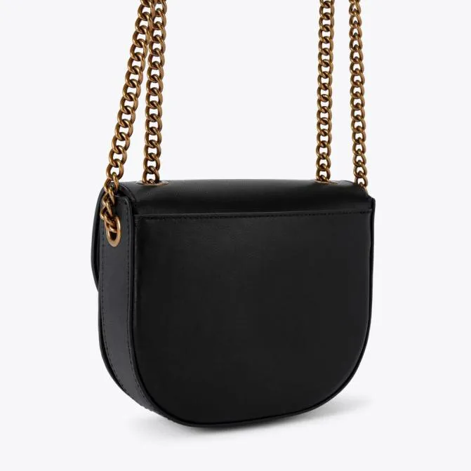 Kurt Geiger Crossbody Bags Chelsea Saddle Bag Black 8211 Women