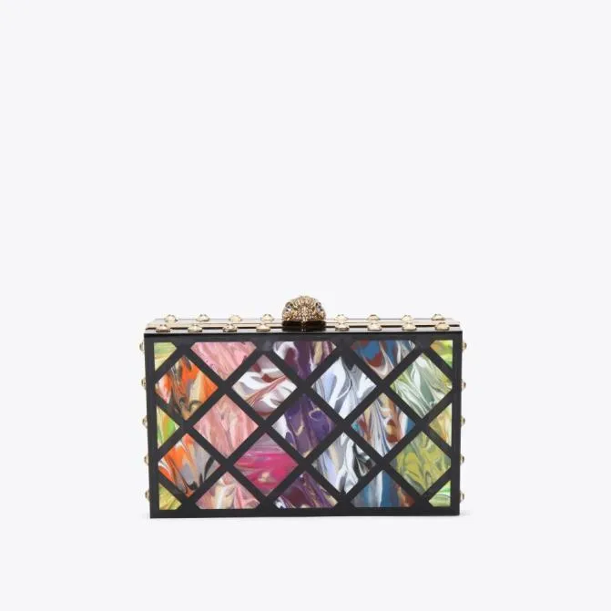Kurt Geiger Crossbody Bags Crystal Quilt Box Clutch Bag Black Other 8211 Women Kurt Geiger Crossbody Bags Crystal Quilt Box Clutch Bag Black Other 8211 Women