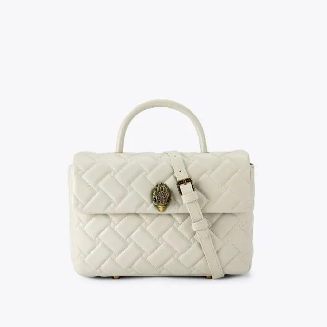 Kurt Geiger Crossbody Bags Kensington Top Handle Bag Bone 8211 Women