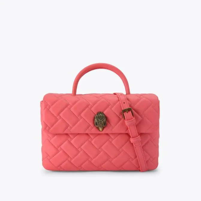Kurt Geiger Crossbody Bags Kensington Top Handle Bag Pink Combination 8211 Women Kurt Geiger Crossbody Bags Kensington Top Handle Bag Pink Combination 8211 Women