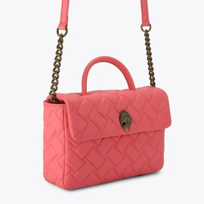 Kurt Geiger Crossbody Bags Kensington Top Handle Bag Pink Combination 8211 Women