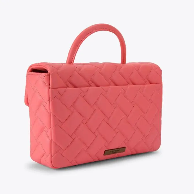 Kurt Geiger Crossbody Bags Kensington Top Handle Bag Pink Combination 8211 Women