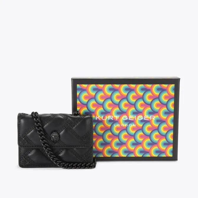 Kurt Geiger Crossbody Bags Micro Kensington Drench Bag Black 8211 Women