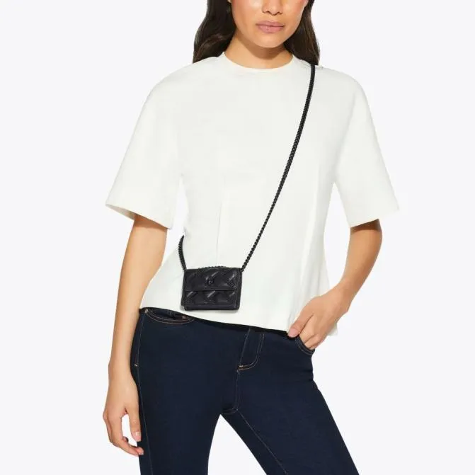 Kurt Geiger Crossbody Bags Micro Kensington Drench Bag Black 8211 Women