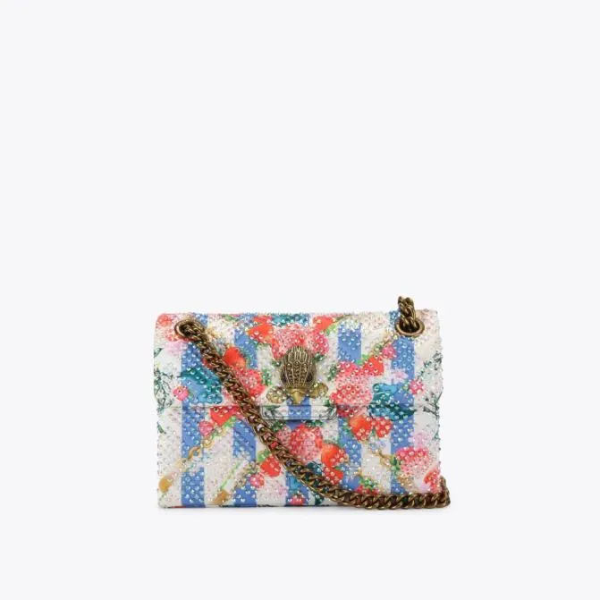 Kurt Geiger Crossbody Bags Mini Fabric Kensington Bag White Other 8211 Women