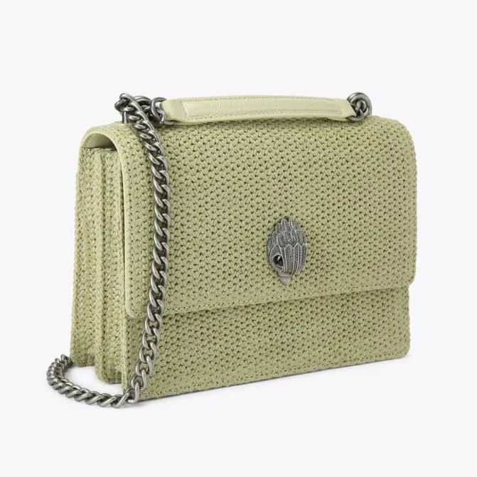 Kurt Geiger Crossbody Bags Shoreditch Cross Body Bag Pale Green 8211 Women