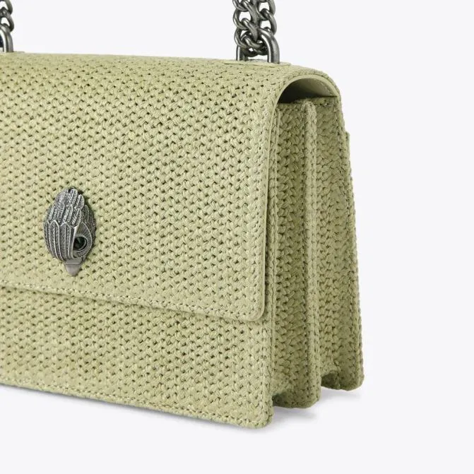 Kurt Geiger Crossbody Bags Shoreditch Cross Body Bag Pale Green 8211 Women