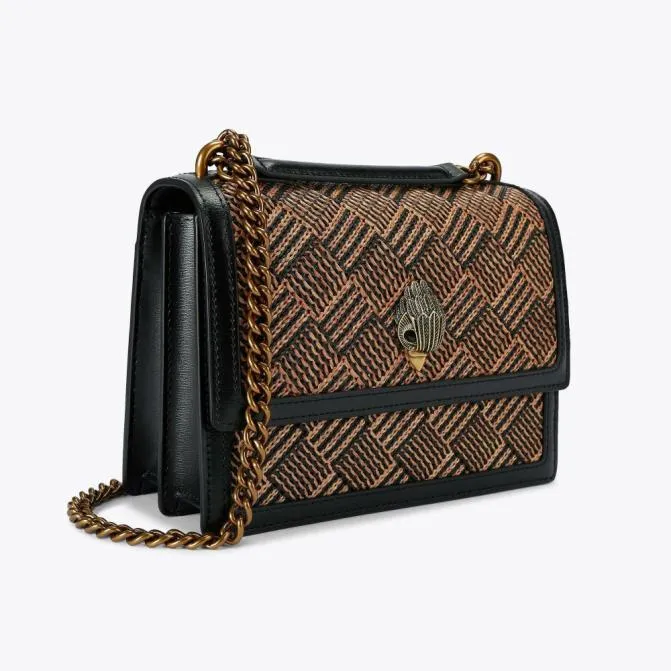 Kurt Geiger Crossbody Bags Shoreditch Cross Body Tan Combination 8211 Women