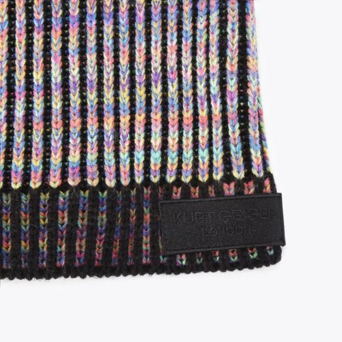 Kurt Geiger Hats Marled Balaclava Black 8211 Women