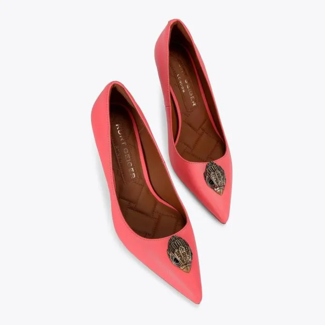 Kurt Geiger Heels Belgravia Eagle Court Heel Pink Combination 8211 Women