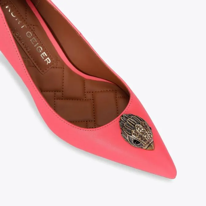 Kurt Geiger Heels Belgravia Eagle Court Heel Pink Combination 8211 Women