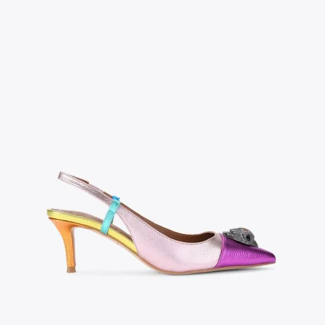 Kurt Geiger Heels Belgravia Eagle Sling Back Heel Multiother 8211 Women