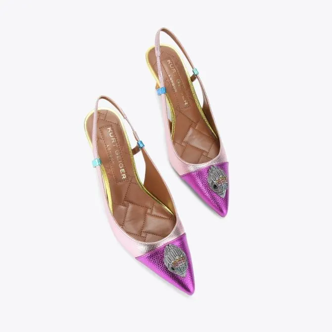 Kurt Geiger Heels Belgravia Eagle Sling Back Heel Multiother 8211 Women
