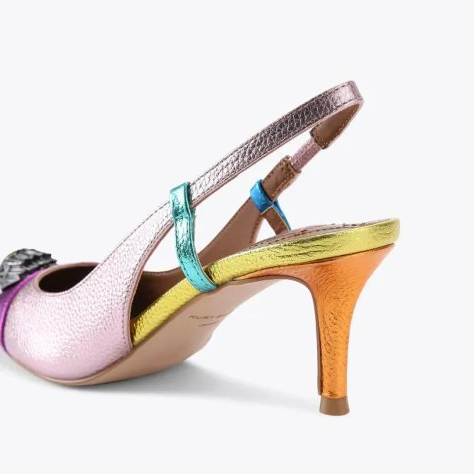 Kurt Geiger Heels Belgravia Eagle Sling Back Heel Multiother 8211 Women