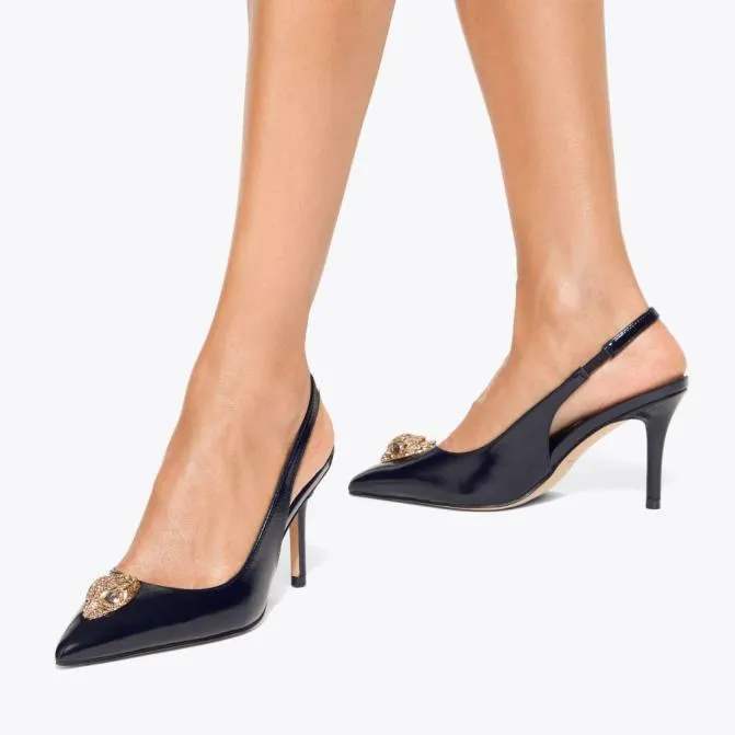 Kurt Geiger Heels Belgravia High Sling Heel Black 8211 Women