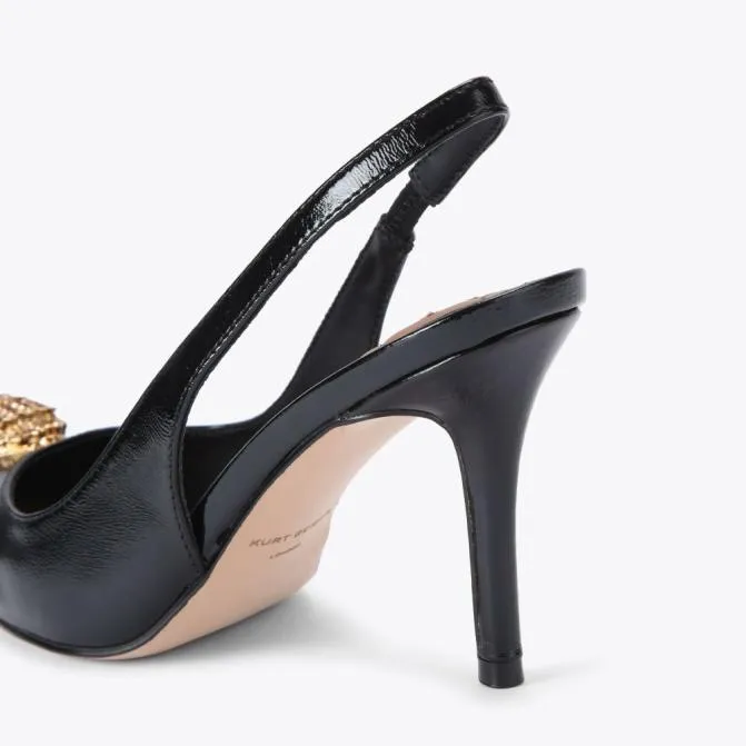 Kurt Geiger Heels Belgravia High Sling Heel Black 8211 Women