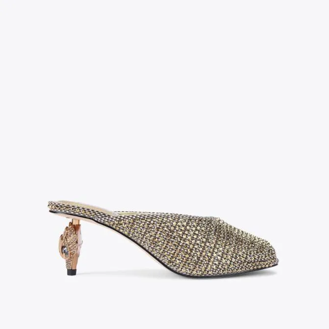 Kurt Geiger Heels Eagle Mule Heel Beige 8211 Women