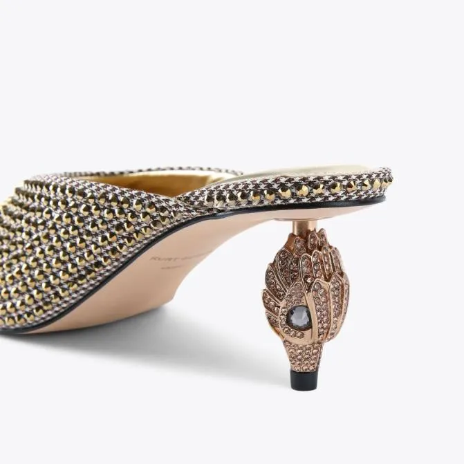Kurt Geiger Heels Eagle Mule Heel Beige 8211 Women