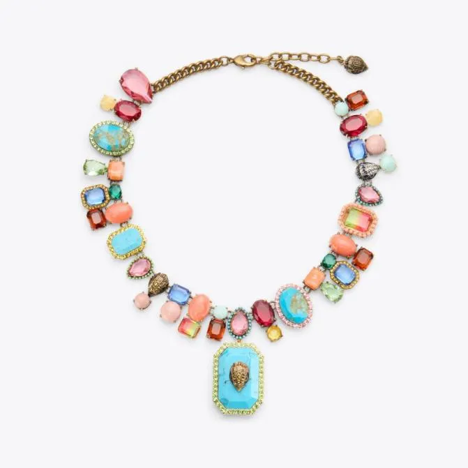 Kurt Geiger Jewelry Mixed Gem Necklace Multiother 8211 Women
