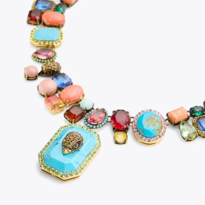 Kurt Geiger Jewelry Mixed Gem Necklace Multiother 8211 Women