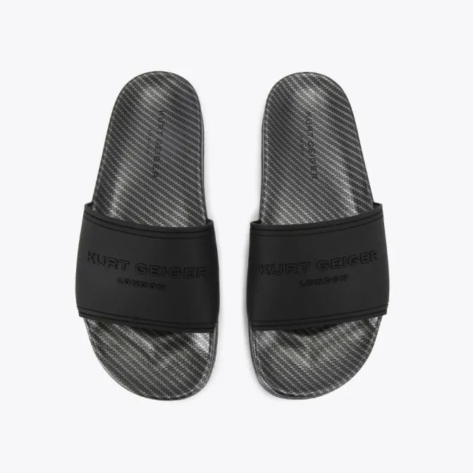 Kurt Geiger Sandals KGL Pool Slider Mens Black Other 8211 Men