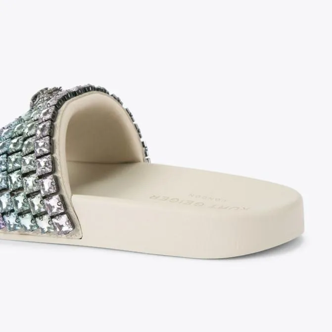 Kurt Geiger Sandals Meena Eagle Jewel Sandal Bone Combination 8211 Women