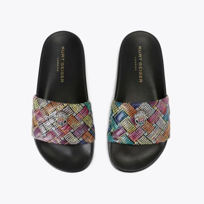 Kurt Geiger Sandals Meena Eagle Sandal Black Combination 8211 Women