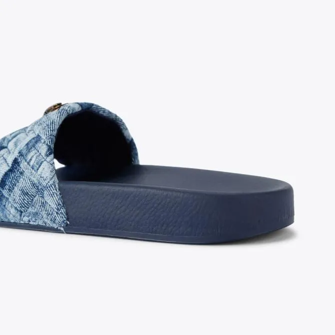 Kurt Geiger Sandals Meena Eagle Slide Denim 8211 Women