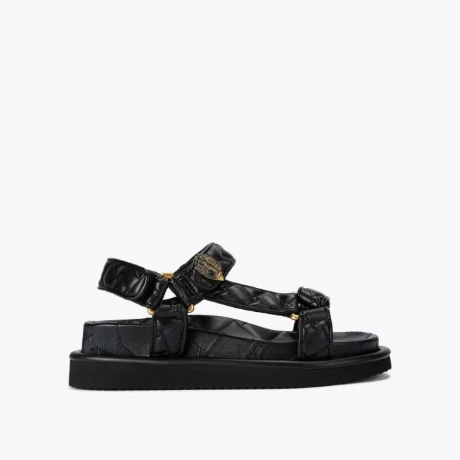 Kurt Geiger Sandals Orson Velcro Sandal Black 8211 Women