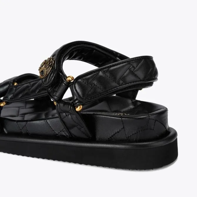 Kurt Geiger Sandals Orson Velcro Sandal Black 8211 Women