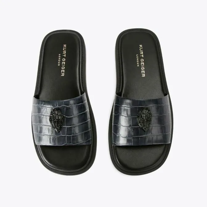 Kurt Geiger Sandals Oscar Slide Sandal Navy 8211 Men