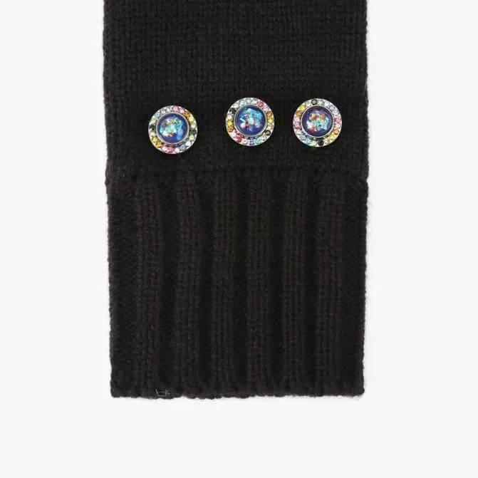 Kurt Geiger Scarves and Gloves Octavia Knit Gloves Black Other 8211 Women