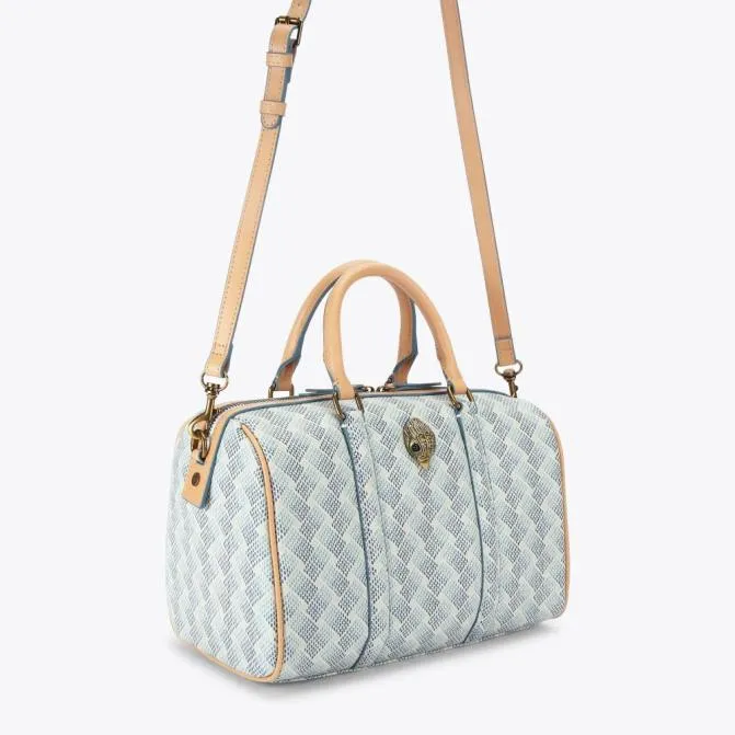 Kurt Geiger Shoulder Bags Camden Boston Bag White Comb 8211 Women