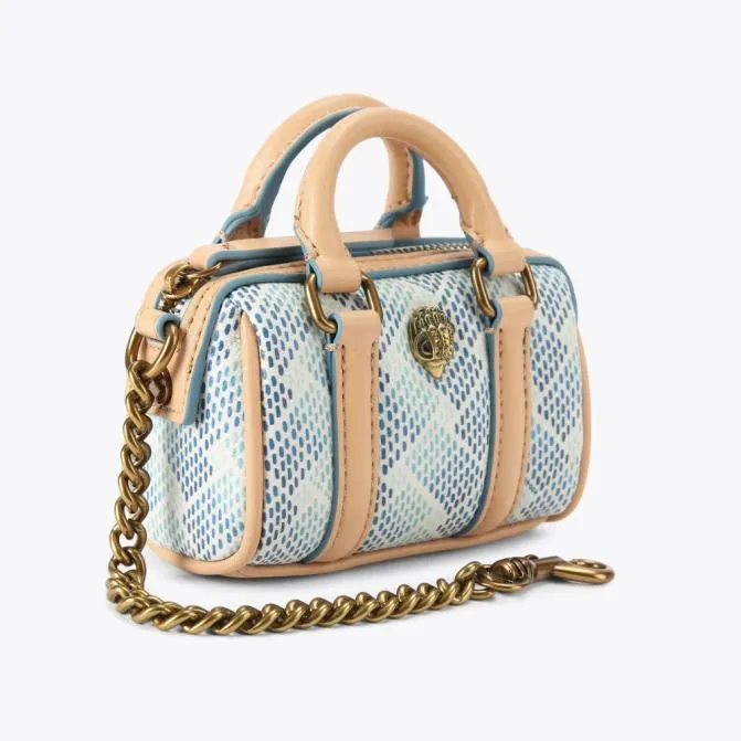 Kurt Geiger Shoulder Bags Camden Boston Charm White Comb 8211 Women