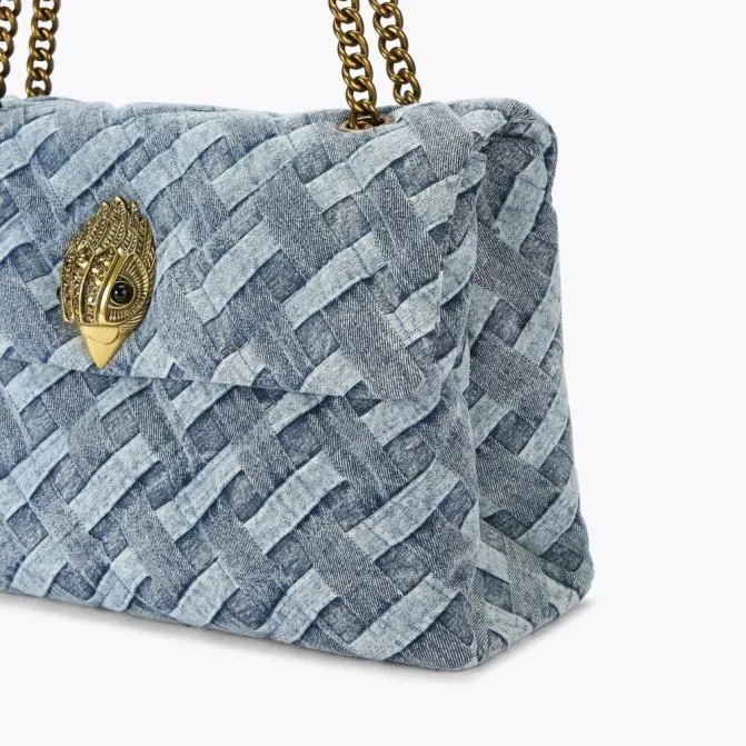 Kurt Geiger Shoulder Bags Xxl Denim Kensington Bag Denim 8211 Women