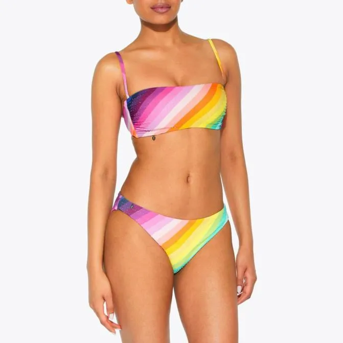 Kurt Geiger Swim Kensington Bandeau Bikini Top Multiother 8211 Women