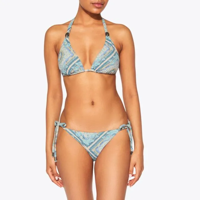 Kurt Geiger Swim Kensington String Briefs Blue Other 8211 Women
