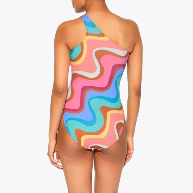 Kurt Geiger Swim Kensington Swimsuit Mid Brown 8211 Women