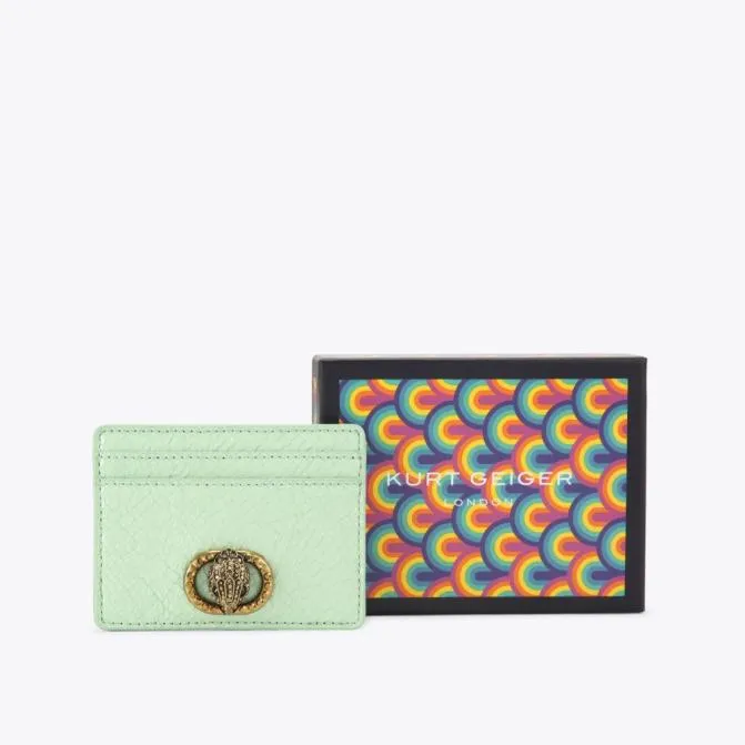 Kurt Geiger Wallets and Purses Chelsea Card Holder Pale Green 8211 Women