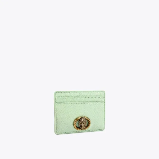 Kurt Geiger Wallets and Purses Chelsea Card Holder Pale Green 8211 Women