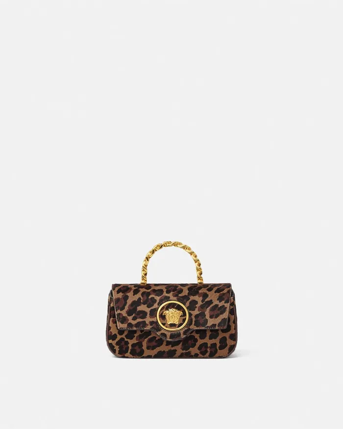 La Medusa Women Versace Leopard La Medusa Mini Bag Animalier