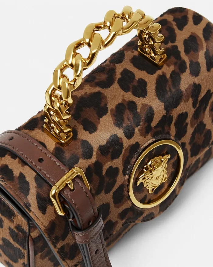 La Medusa Women Versace Leopard La Medusa Mini Bag Animalier
