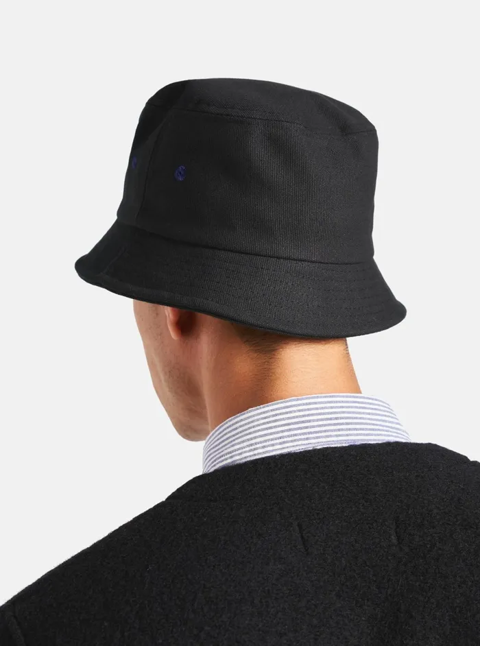 Lewis Hat In Black Canvas Men Universal Works Hats