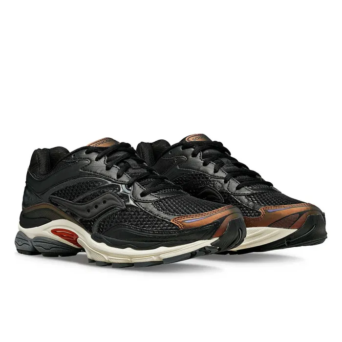 Lifestyle MenWomen ProGrid Omni 9 Disrupt Black Brown Saucony