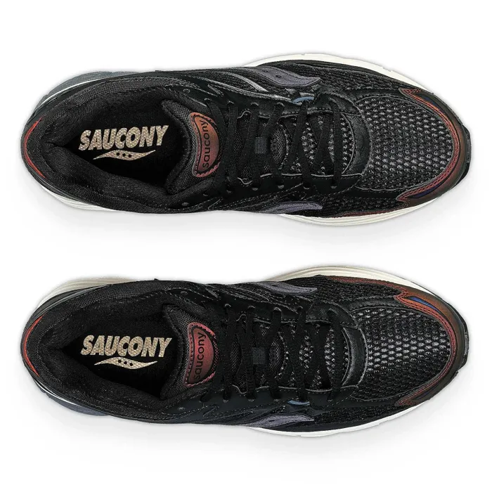 Lifestyle MenWomen ProGrid Omni 9 Disrupt Black Brown Saucony