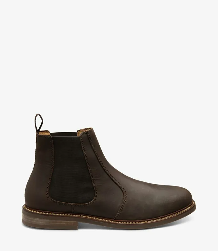 Loake Davy Brown Oiled Nubuck Men Boots