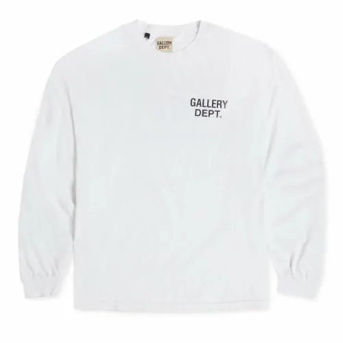 Long Sleeve Men Gallery Dept BIG ART THAT KILLS REVERSIBLE LS White